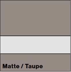 Matte/Taupe ULTRAMATTES REVERSE 1/16IN - Rowmark UltraMattes Reverse Engravable